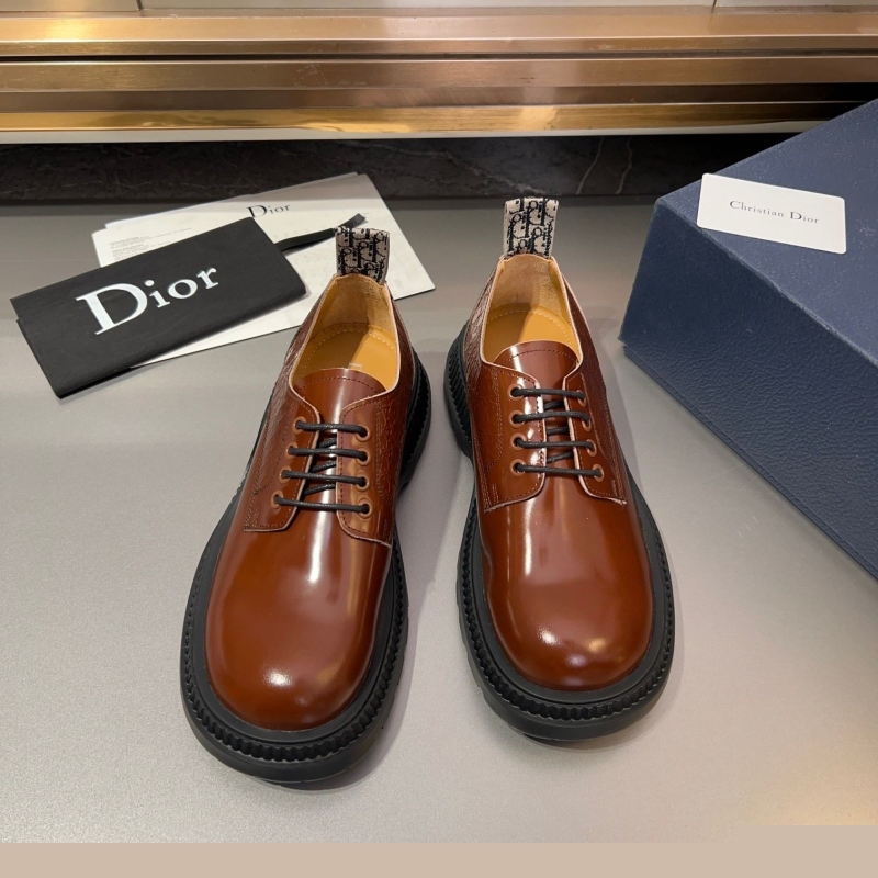 ch**an D*or leather shoes